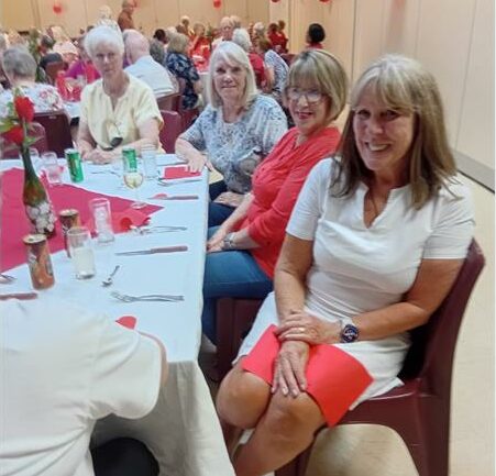 Seventy-five guests attended a month of love-themed lunch hosted by the Edenvale Senior Citizens Society at the Edenvale Community Centre, where attendees enjoyed a three-course meal, raffles and community fellowship.