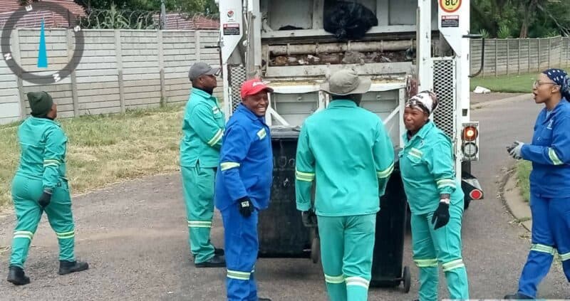 Waste collection, street cleaning and illegal dumping removal are underway in several areas, while most landfill sites remain operational, the metro says.