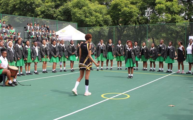 Jeppe Girls celebrate opening of new multipurpose courts