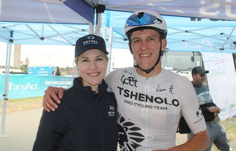 He powered home in 02:45:14, securing the victory ahead of teammate Reinhardt Janse van Vuuren and Ryno Shutte.