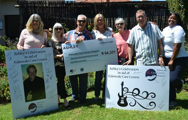 Community members and musicians gathered at Edenvale Bowling Club to celebrate the late Ballyhoo member’s life, raising funds for Edenvale Care Centre Hospice.