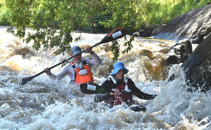 A Jeppe resident not only participated in the Dusi River Race but also sponsored a few paddlers as a contribution to developing the youth.