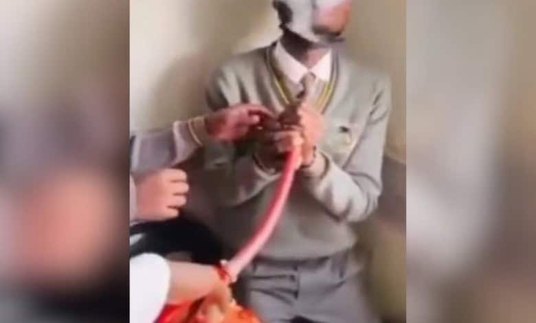 Emergency services caution that inhaling fire extinguisher chemicals can cause pneumonia, seizures and even death