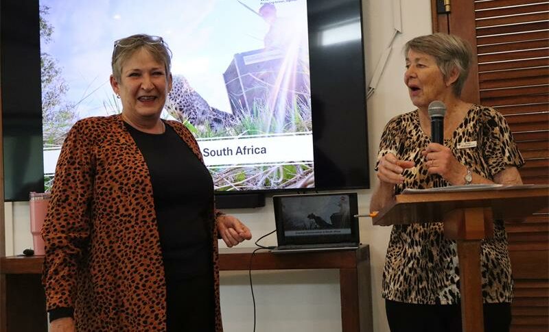 Probus Bedfordview hosts talk on cheetah conservation in Southern Africa