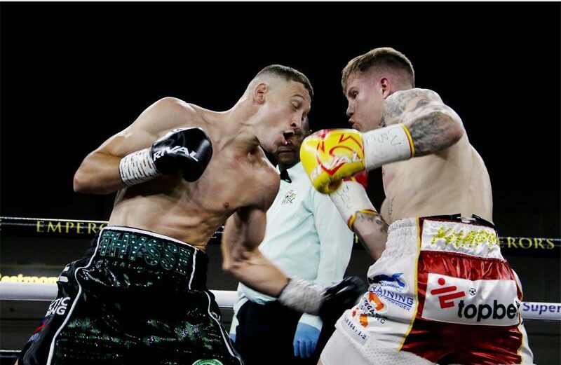 Three boxers from the Edenvale-based Brian Mitchell Boxing Academy, Roark Knapp, Monica “Savage” Mkandla, and Sanele Sogcwayi, competed in the “Sole Survivor” Box and Dine Tournament.