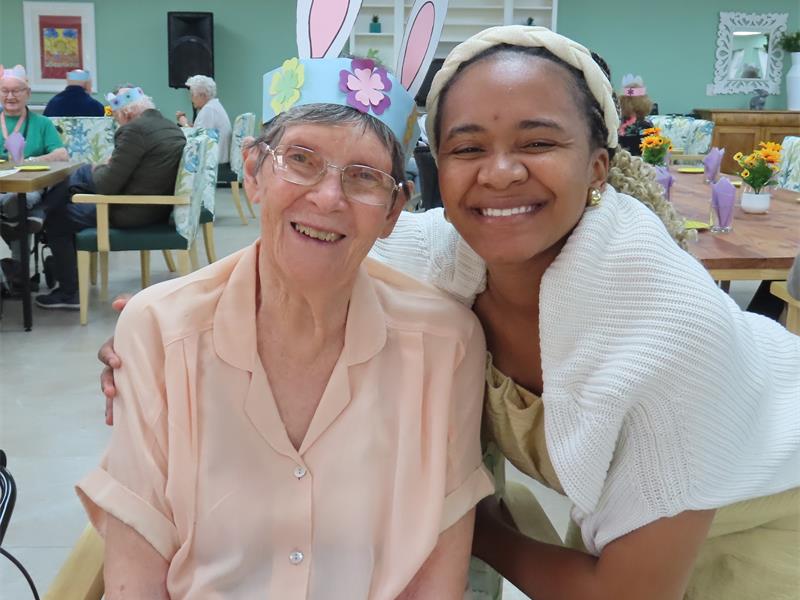 The celebrations, led by occupational therapist Karabo Matlaletsa, encouraged togetherness while introducing residents to Easter and Pesach traditions.