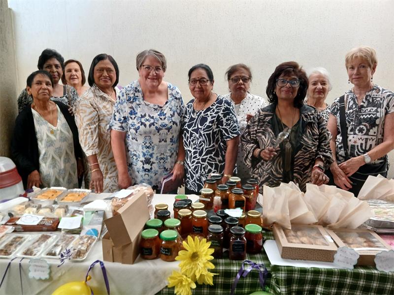The Senior Citizens Society hosted a well-supported market, boosting funds for local activities.