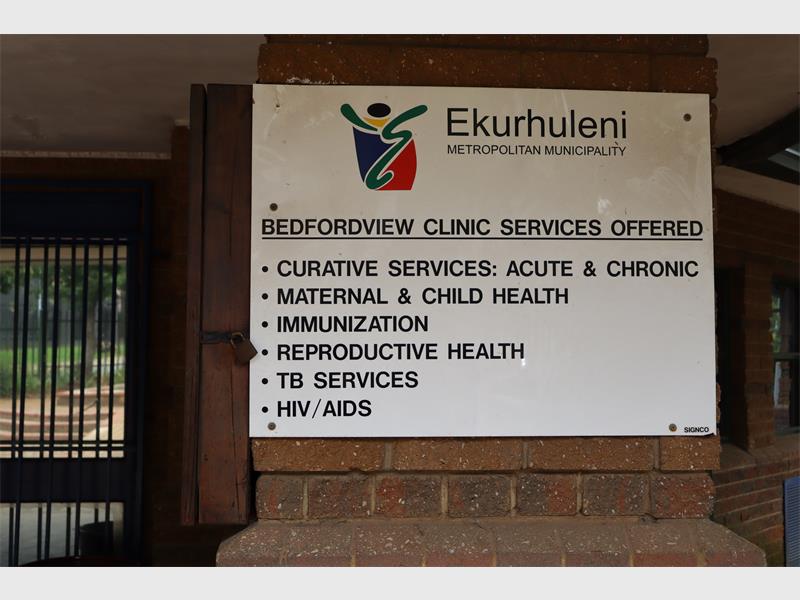 Following a stabbing incident at Bedfordview Clinic earlier this year, the City’s Department of Health has highlighted other challenges faced by the clinic.