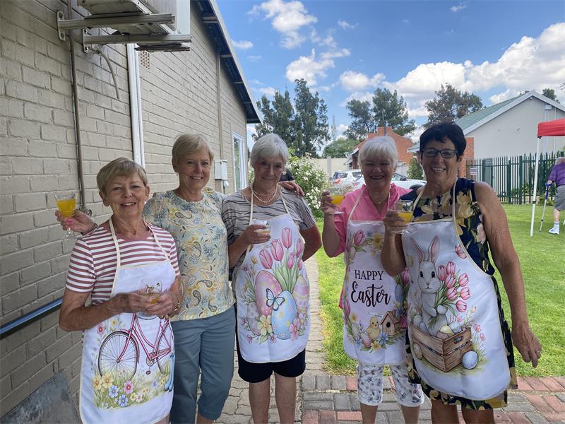 Residents gathered at Quondam Village for a vibrant South African braai, enjoying food, friendship and a shared sense of community.
