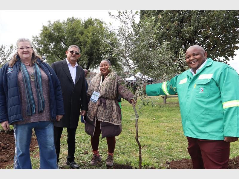 This was done in a symbolic commitment to protecting biodiversity and improving environmental sustainability.