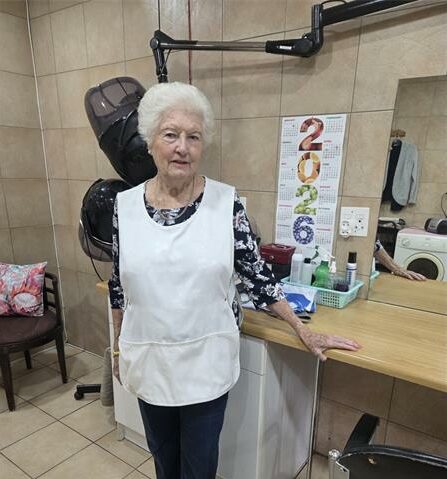 Thornhill Manor resident Margaret Miles is still working behind the salon chair after seven decades, turning every appointment into a moment of connection and community.