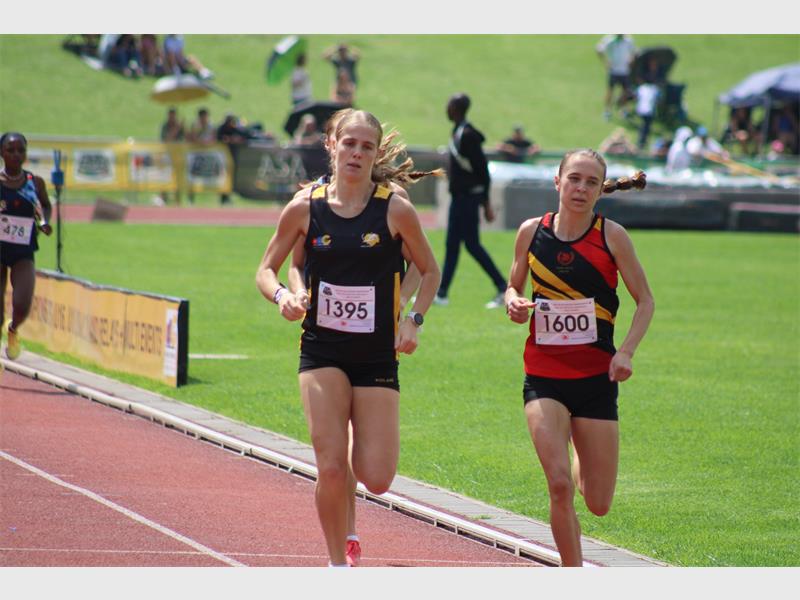 She's the third fastest 800m U18 female athlete in the country and clinched a bronze medal at the ASA age-group track and field championships in a new PB 2:08.47.