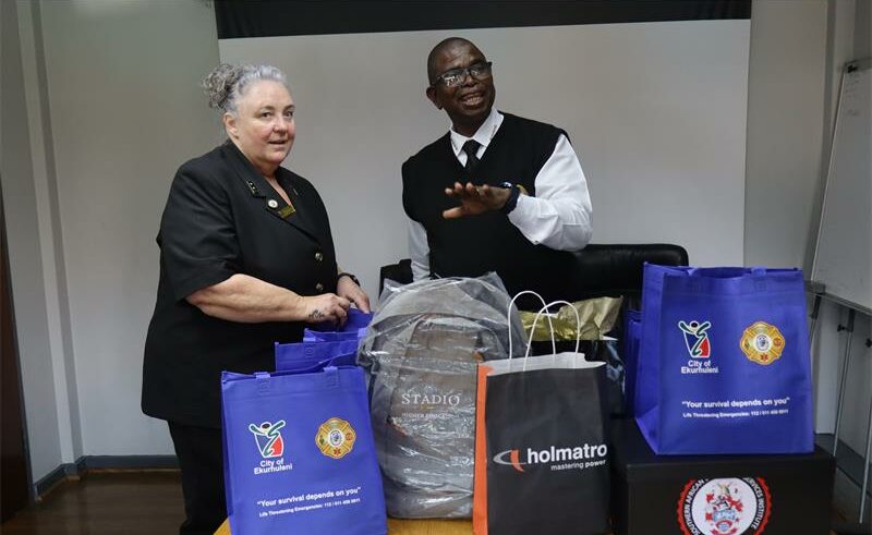In celebration of International Firefighters Day, City of Ekurhuleni’s DEMS conducted a lucky draw entry where 11 winners were chosen.