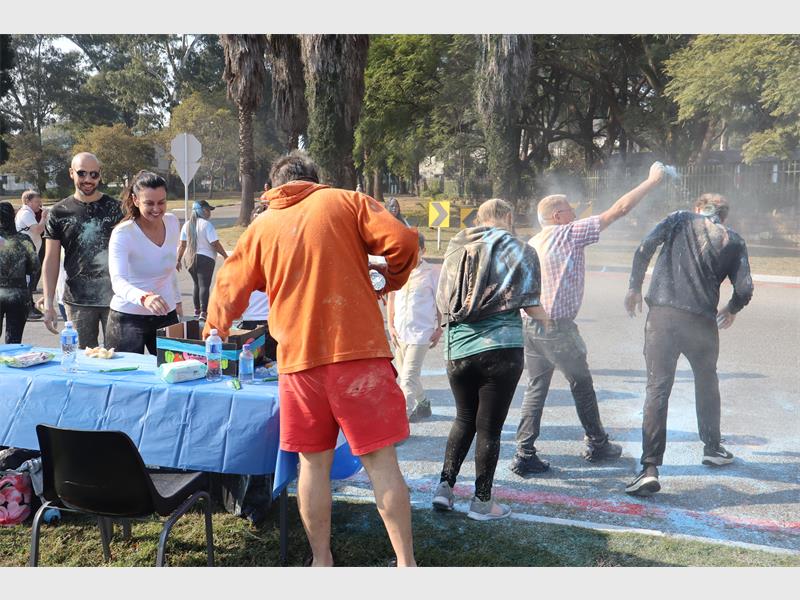 Proceeds from the Modderfontein Academy Colour Run will be used towards the school concert at the end of the year as well as their music, and arts centres.