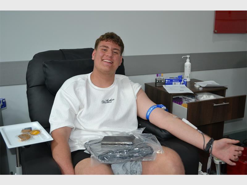 Lebo Matsimbi of SANBS said the day was all about encouraging people to donate blood while creating an enjoyable community experience.