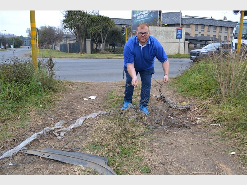 “We cannot have motorists using informal off-ramps onto Herman Street; it is a danger to everyone.”