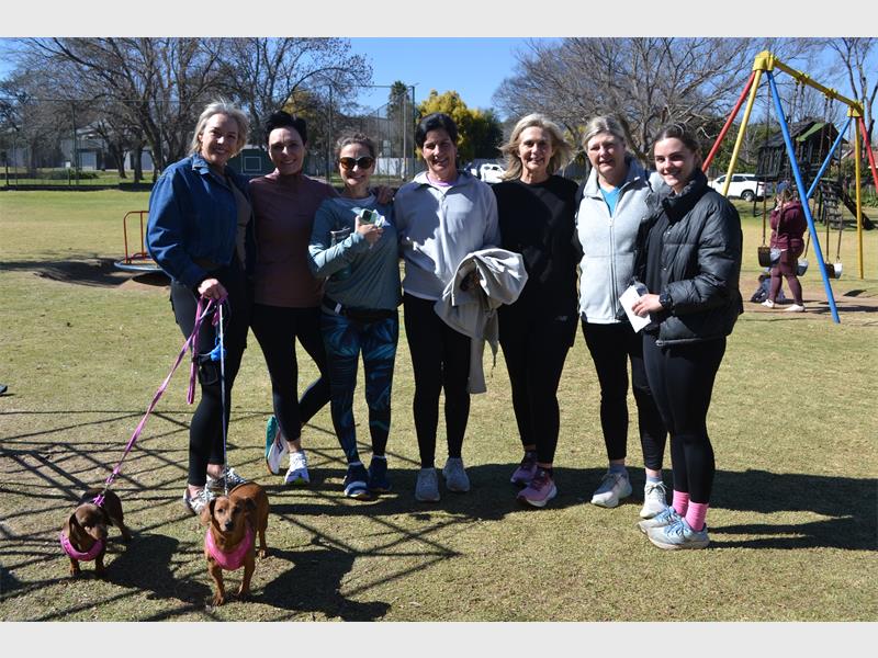 The event was a combination of fitness, community spirit and charity, with all proceeds going towards work carried out by Edenvale Child Welfare.