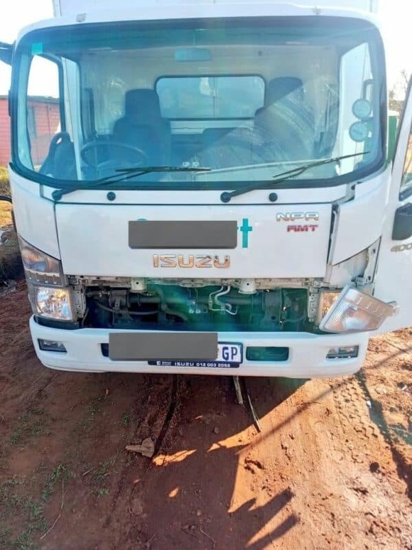 JMPD officers recovered an Isuzu NQ400 truck abandoned in Lawley Ext 2 after it was hijacked in Edenvale.