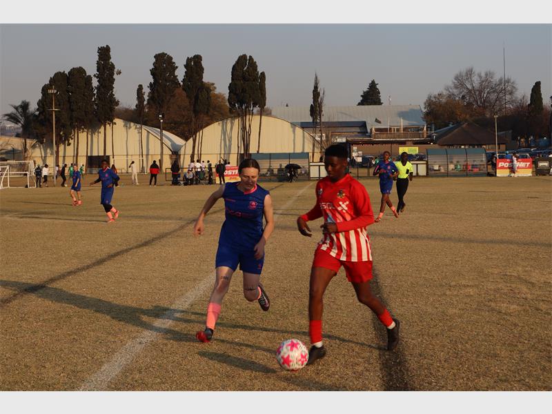 Edenvale FC Senior Ladies draw against Luso Africa Ladies in the return leg of the SAFA Regional League Fixture.