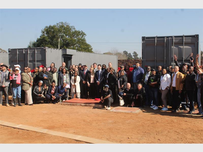 The innovative facility treats greywater from showers, kitchens and laundry separately from blackwater from toilets.