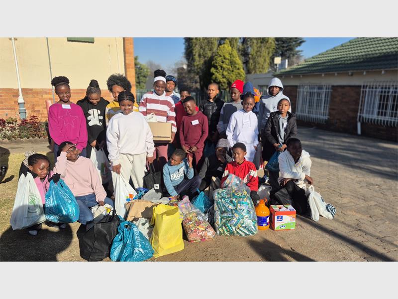 SHINE Education Centre in Edenvale thanked Ricoh South Africa and Dunvegan Primary School for their contributions towards the NPO.
