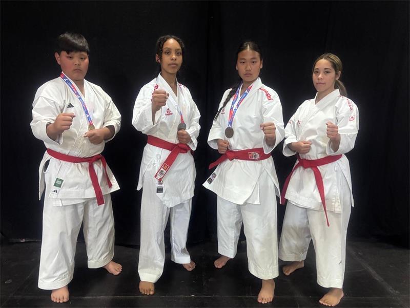 Edenvale karatekas returned from recent national tournaments with a strong medal haul across kata and kumite events.