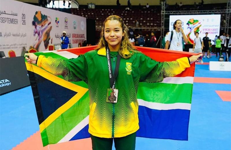 “Leira’s success shows what girls can achieve when empowered through karate.