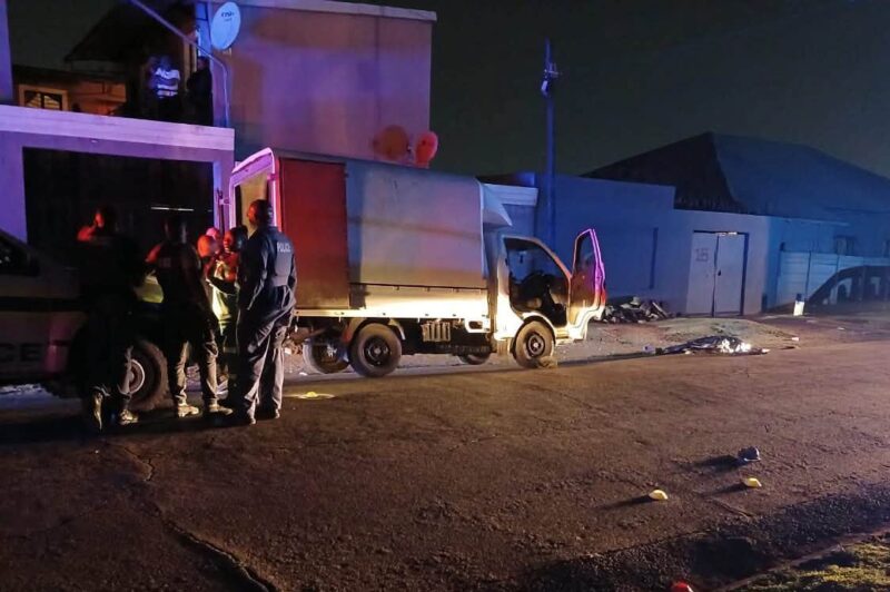 Police also recovered magazines and live ammunition from a suspicious vehicle.