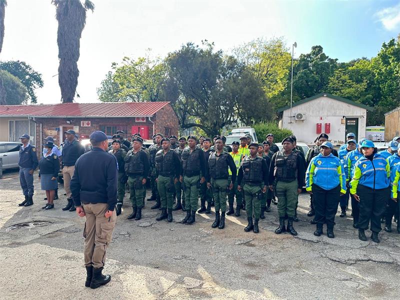 Small packets of suspected dagga/cannabis, a smoking pipe and scissors were among some of the items confiscated by the police following a School SAfety Search Operation at Sizwe and Bedford High schools.