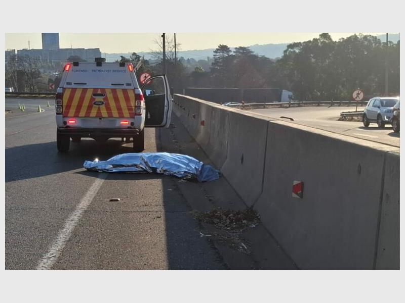 A suspect traced via vehicle tracking technology faces a murder charge following a fatal attack on the Van Buuren Road on-ramp.