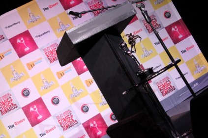 Here's Waldo, the golden award that five comedians will walk away with on 27 August.