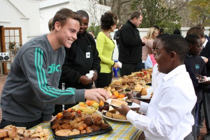 Ryan Barrat and Nkosana Mvuyana