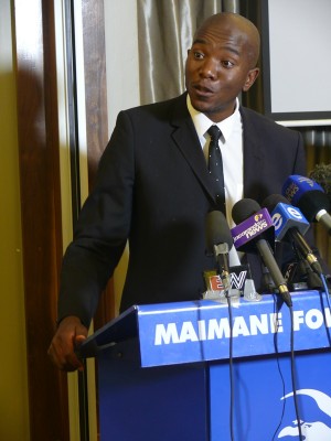 Stock image: DA's Parliamentary leader Mmusi Maimane.