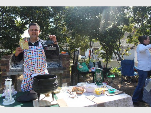 WINNER: The winner of potjie competition is parent, Francois Opperman.