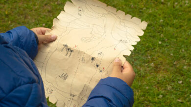 How to make a birthday treasure hunt for kids