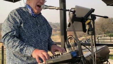Musician Gary March hits the high notes for the benefit of his community.