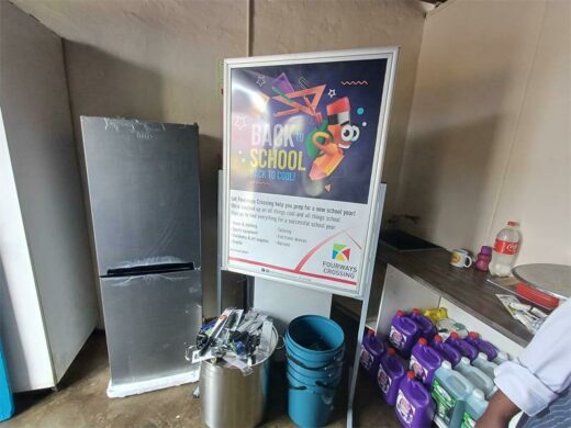 The school benefitted from the Celebrating leaders campaign.