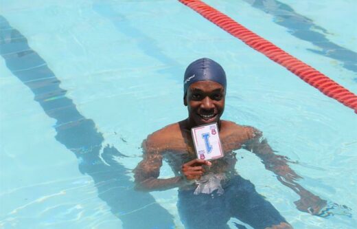 Grade 12 student and prefect, Ntokozo Phakathi participates in the programme.