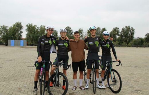 Mateo Kozul, Nick James, Matt Symm, Christiaan Klopper and Wijan Nieuwoudt.