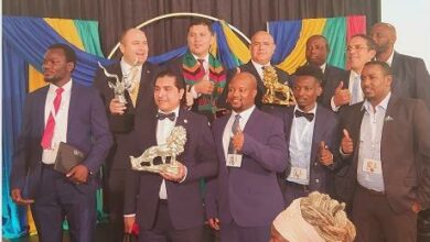Attendees of the event at Monte Casino.