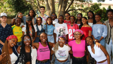 Senior ensemble: Back: Bonolo Makoti, Munachimso Abanno, Kai Swarts, Kayla Matsila, Kelesto Mbimba, Bokamoso Ditibane and Botlhale Ditibane Middle: Kian Lawrance, Nikiwe Ndlovu, Katlego Morena, Buhle Msimanga, Enelo Masond, Isabella Ssemambo, Nkateko Masondo, Nishtha Desai, Khanyisile Mazibuko and Siyabulela Mbele Front: Botshelo Seakgoe, Masana Miyambo, Kwenama Simelane, Rorisang-Ayanda Bokaba, Princess Motodi and Nqobile Gwebu.