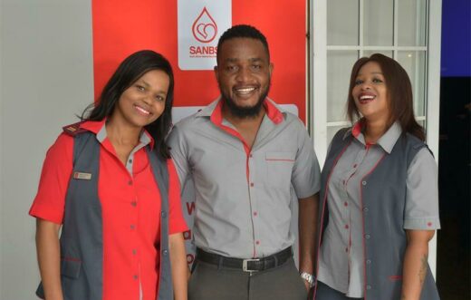 Katlego Masego, Khulisani Masuku and Yolanda Jwara.