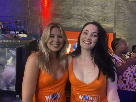 Kyla Kruger and Chelsea Munro.