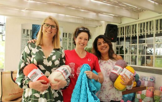 Rebeca Golay, Carolyn Steyn and Raiza Diez.