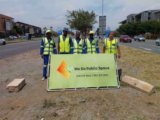 Rebothile Tlomatsama, Mike, Wilson Kadangwe, Japhet Chathyoka, and Hans Jooste.