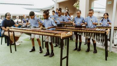 Curro Douglasdale learners have fun during school concerts.
