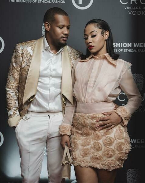 Actor Kay Sibiya and Judie Kama.