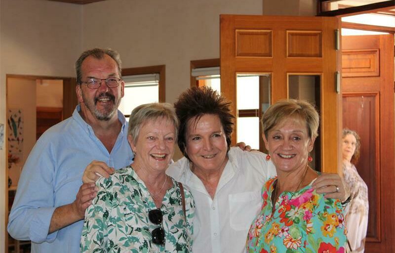 Bruce Swanepoel, Heather Power, David John and Linda Sutton.