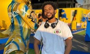 Artist Njabulo Hlophe.