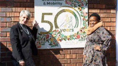 Elizabeth Louw and Sheila Makhado.